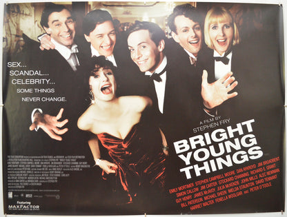 Bright Young Things Original Quad Poster - Film Poster - Movie Poster