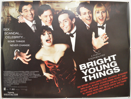 Bright Young Things Original Quad Poster - Film Poster - Movie Poster