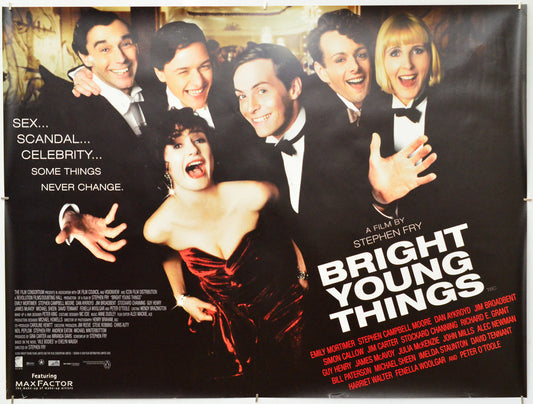 Bright Young Things - Original Quad Poster - Film Poster - Movie Poster