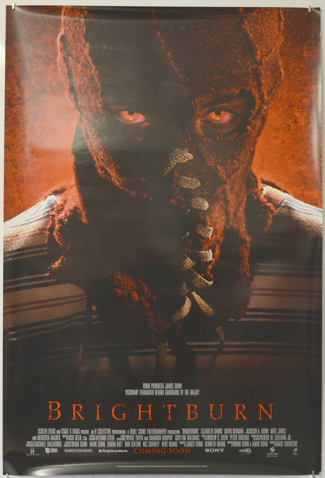 Brightburn Original One Sheet Poster - Film Poster - Movie Poster