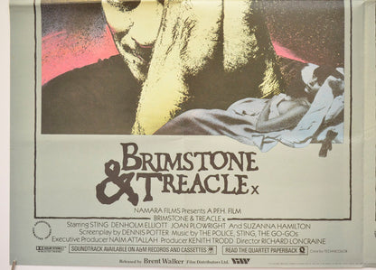 BRIMSTONE AND TREACLE (Bottom Left) Cinema Quad Movie Poster 