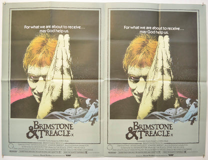 Brimstone And Treacle Original Quad Poster - Film Poster - Movie Poster