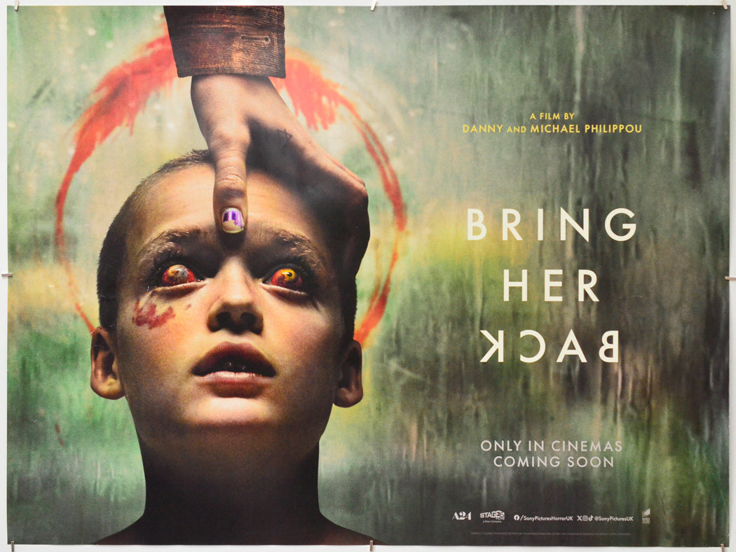 Bring Her Back - Original Quad Poster - Film Poster - Movie Poster