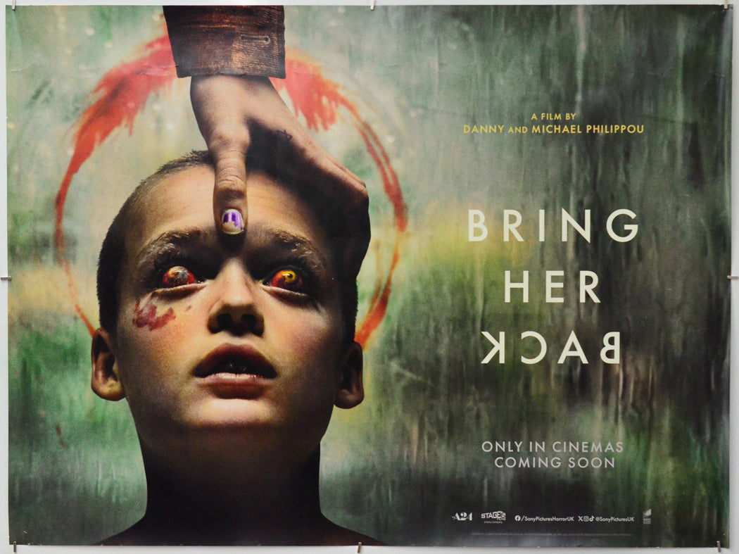 Bring Her Back - Original Quad Poster - Film Poster - Movie Poster