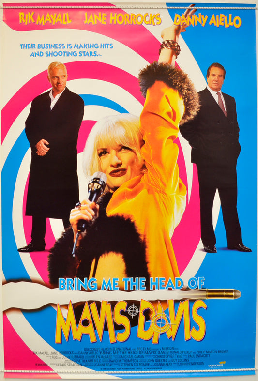 Bring Me The Head Of Mavis Davis  Original One Sheet Poster - Film Poster - Movie Poster 