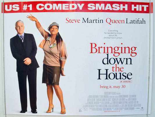 Bringing Down The House Original British Quad Poster - Film Poster - Movie Poster 