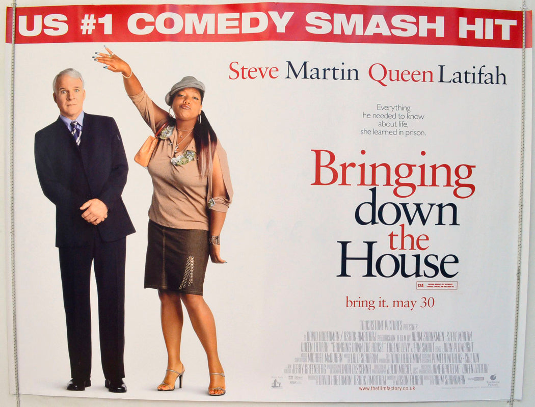 Bringing Down The House Original British Quad Poster - Film Poster - Movie Poster 