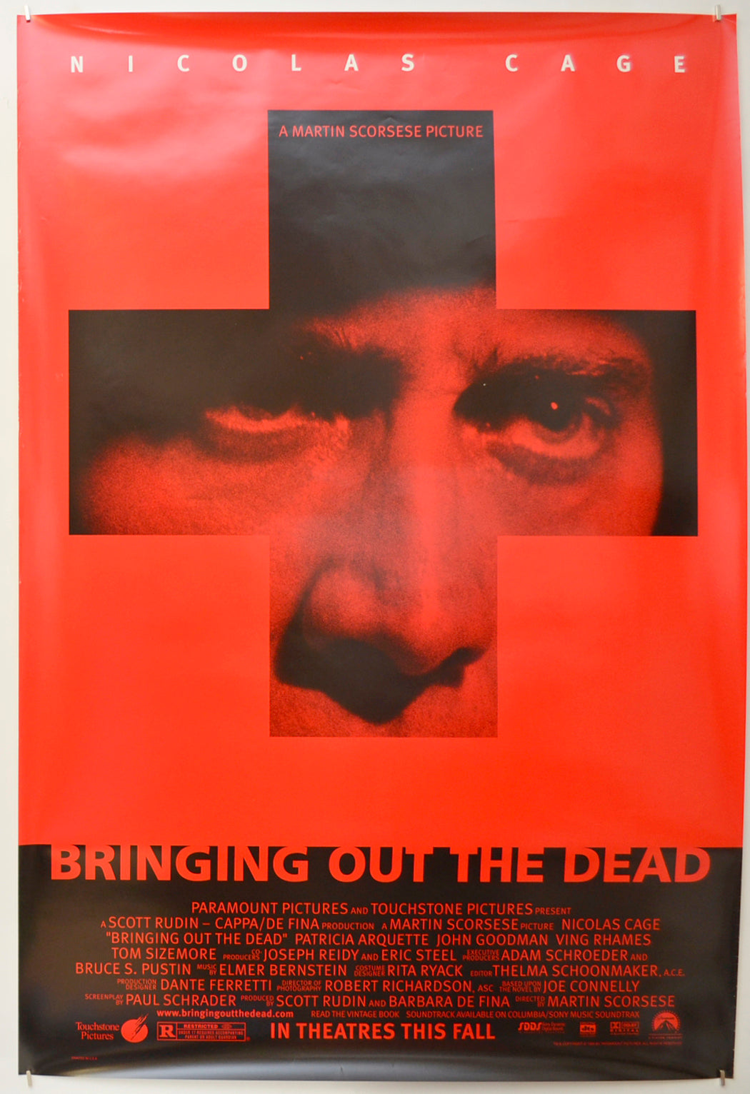 Bringing Out The Dead Original One Sheet Poster - Film Poster - Movie Poster