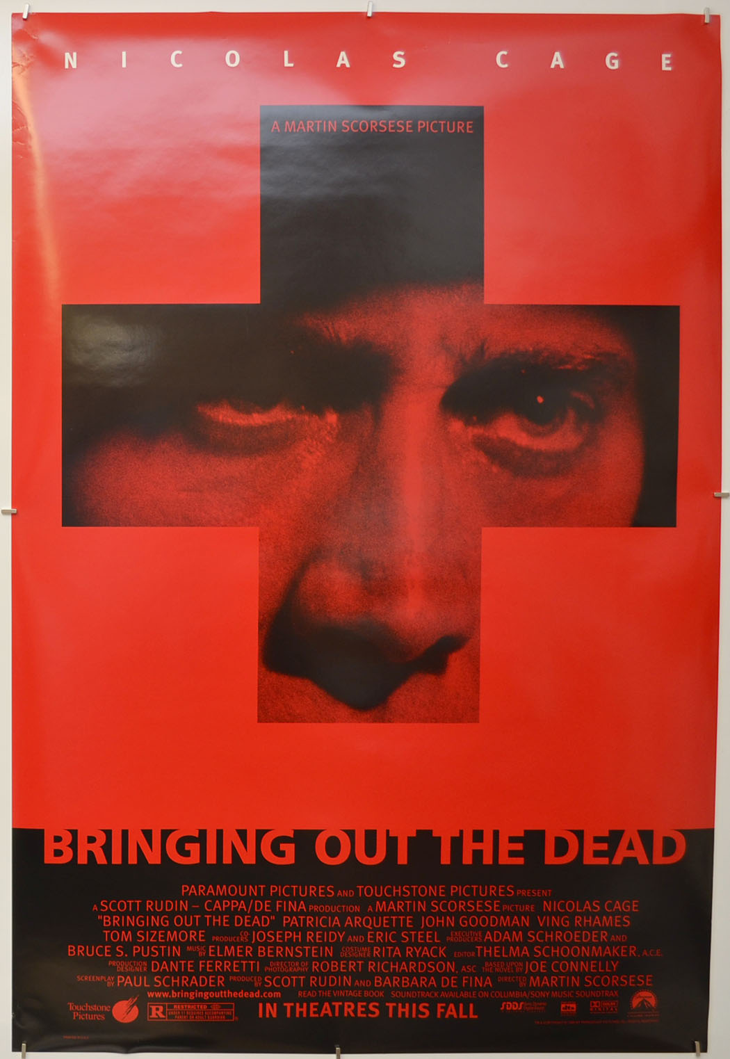 Bringing Out The Dead Original One Sheet Poster - Film Poster - Movie Poster