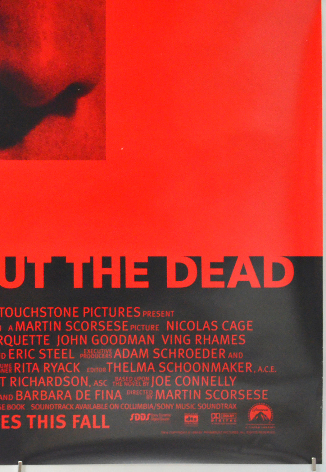 BRINGING OUT THE DEAD (Bottom Right) Cinema One Sheet Movie Poster 