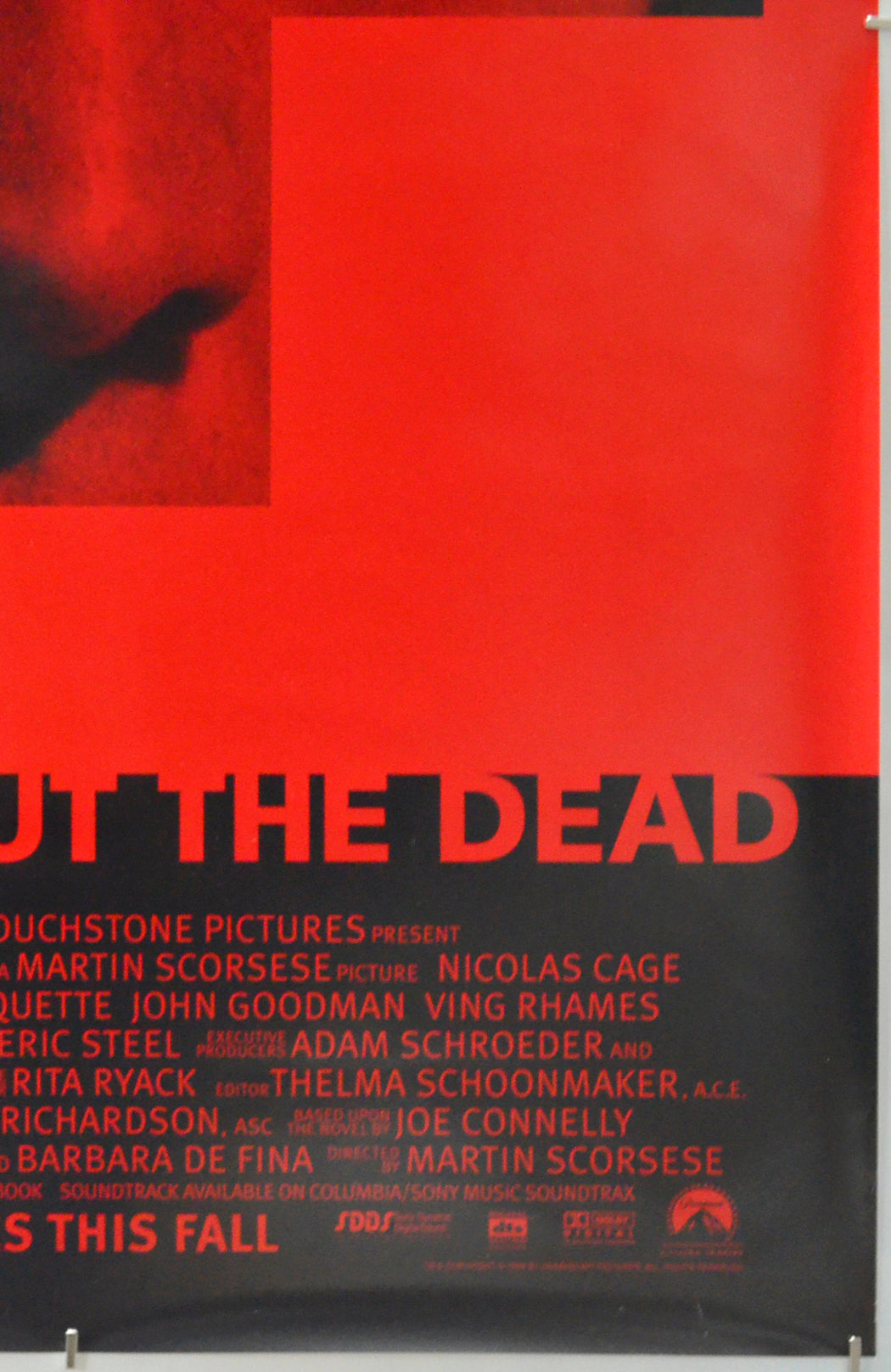 BRINGING OUT THE DEAD (Bottom Right) Cinema One Sheet Movie Poster 