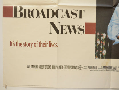 BROADCAST NEWS (Bottom Left) Cinema Quad Movie Poster 