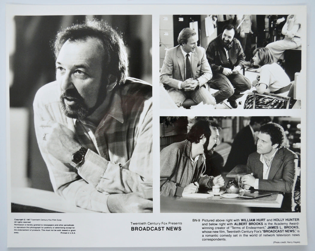 BROADCAST NEWS (Still 4) Cinema Black and White Press Stills 