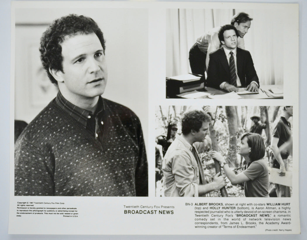 BROADCAST NEWS (Still 6) Cinema Black and White Press Stills 