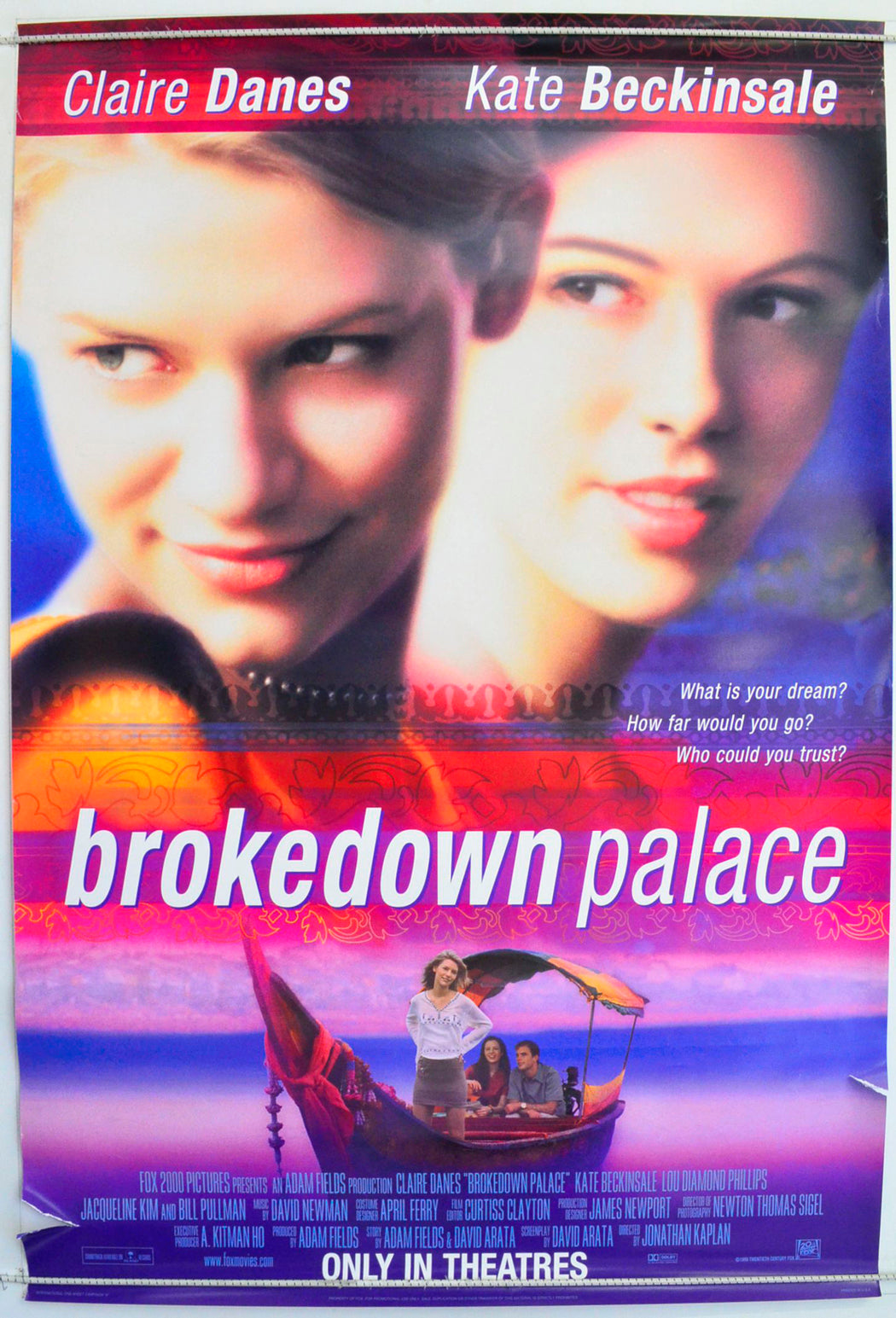 Brokedown Palace Original One Sheet Poster - Film Poster - Movie Poster 