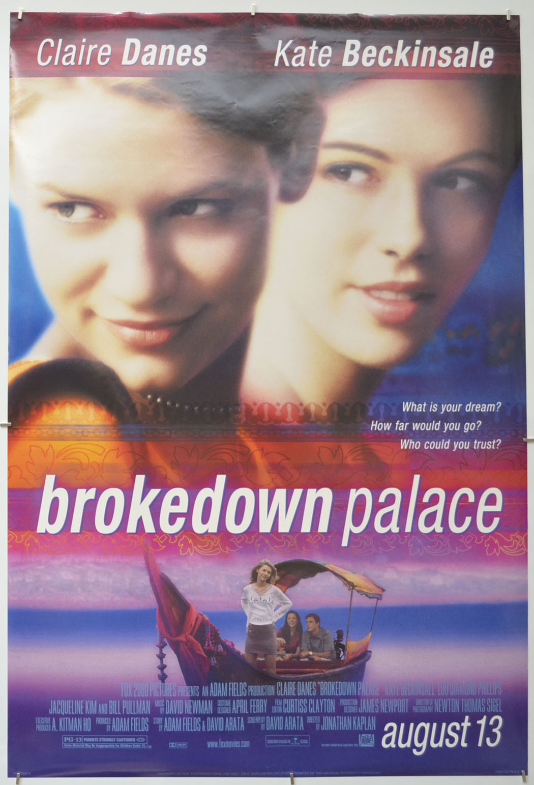 Brokedown Palace Original One Sheet Poster - Film Poster - Movie Poster