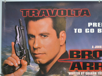 BROKEN ARROW (Top Left) Cinema Quad Movie Poster 