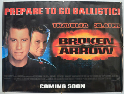 Broken Arrow (Teaser / Advance Version) Original Quad Poster - Film Poster - Movie Poster