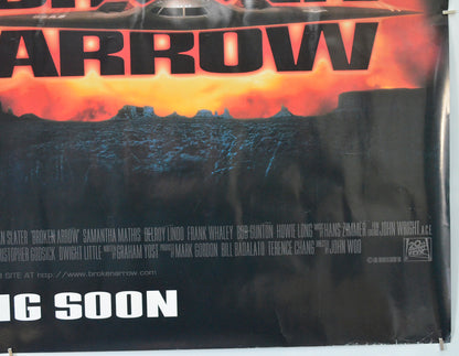 BROKEN ARROW (Bottom Right) Cinema Quad Movie Poster 