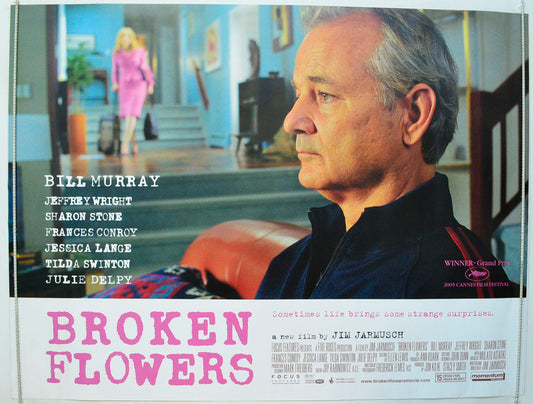 Broken Flowers  Original British Quad Poster - Film Poster - Movie Poster