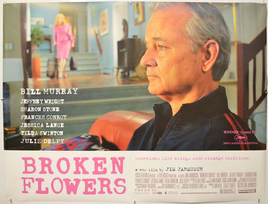 Broken Flowers Original Quad Poster - Film Poster - Movie Poster