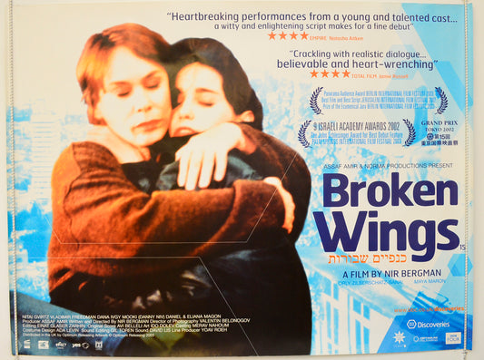 Broken Wings  Original British Quad Poster - Film Poster - Movie Poster 