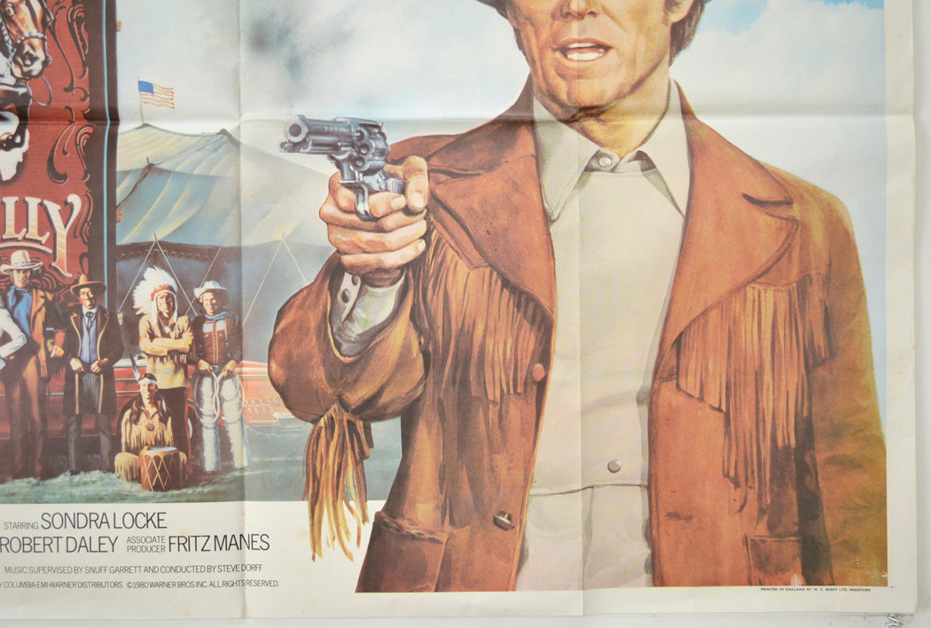 BRONCO BILLY (Bottom Right) Cinema Quad Movie Poster 