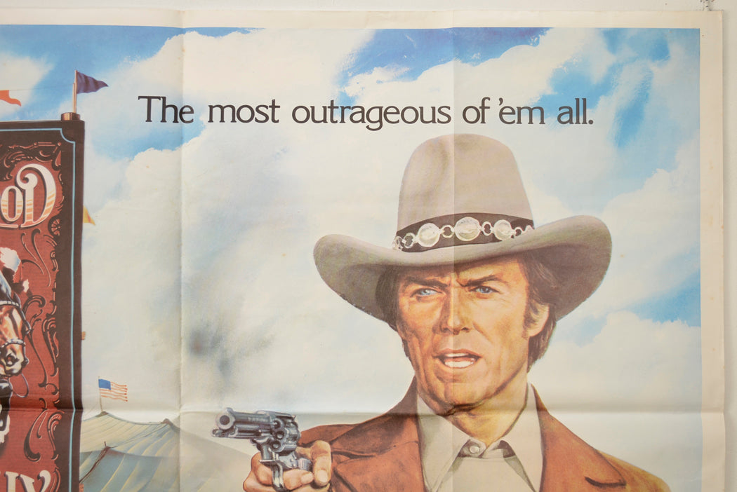 BRONCO BILLY (Top Right) Cinema Quad Movie Poster 