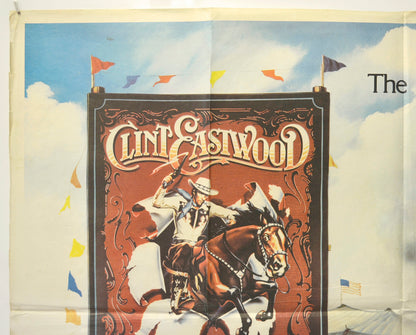 BRONCO BILLY (Top Left) Cinema Quad Movie Poster 