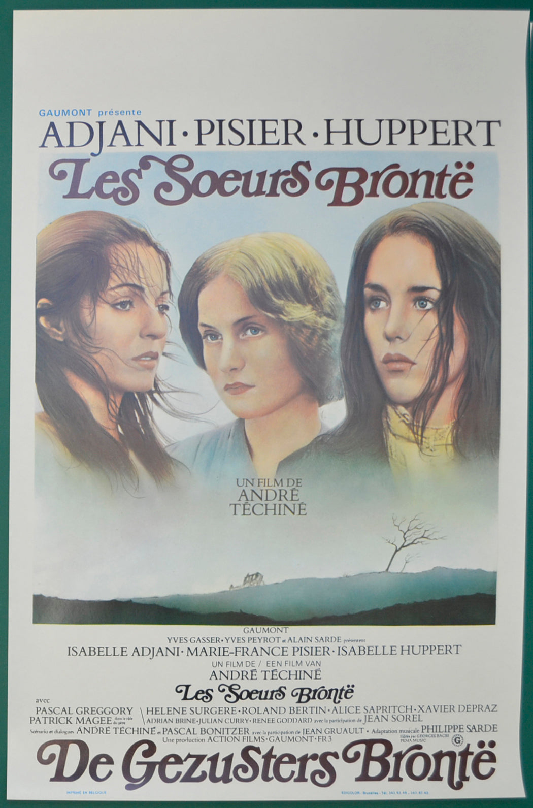 Les Soeurs Bronte   Original Belgian Poster - Film Poster - Movie Poster  