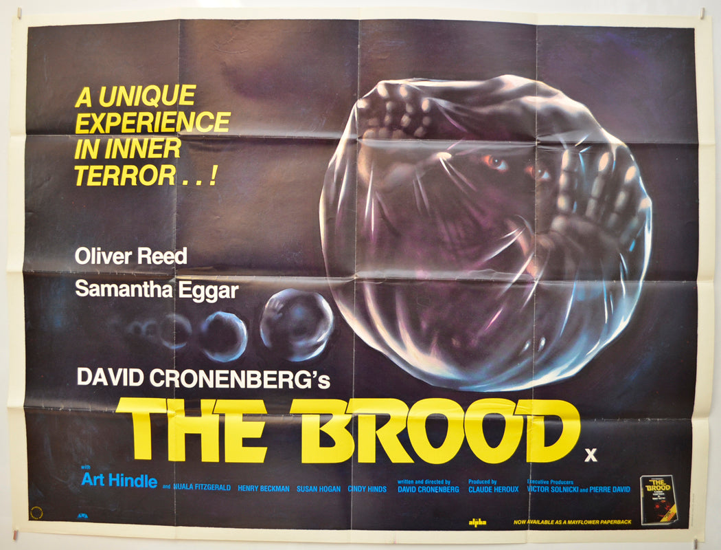 The Brood Original Quad Poster - Film Poster - Movie Poster  