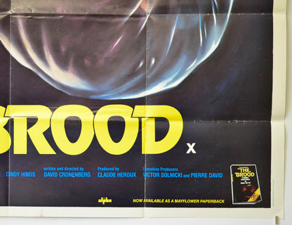 THE BROOD (Bottom Right) Cinema Quad Movie Poster 