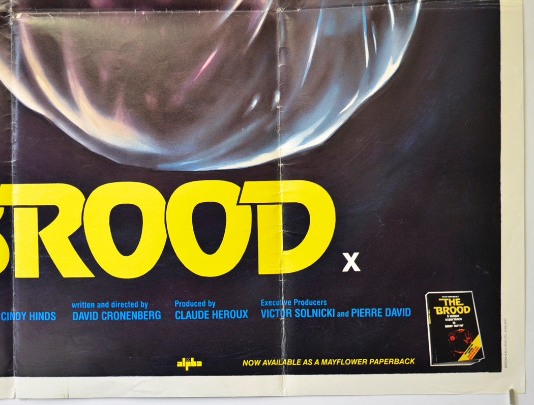 THE BROOD (Bottom Right) Cinema Quad Movie Poster 