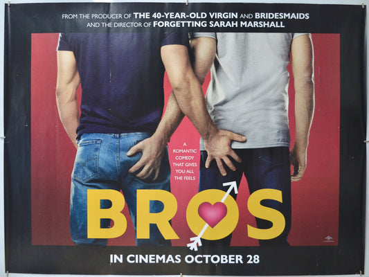 Bros Original Quad Poster - Film Poster - Movie Poster 