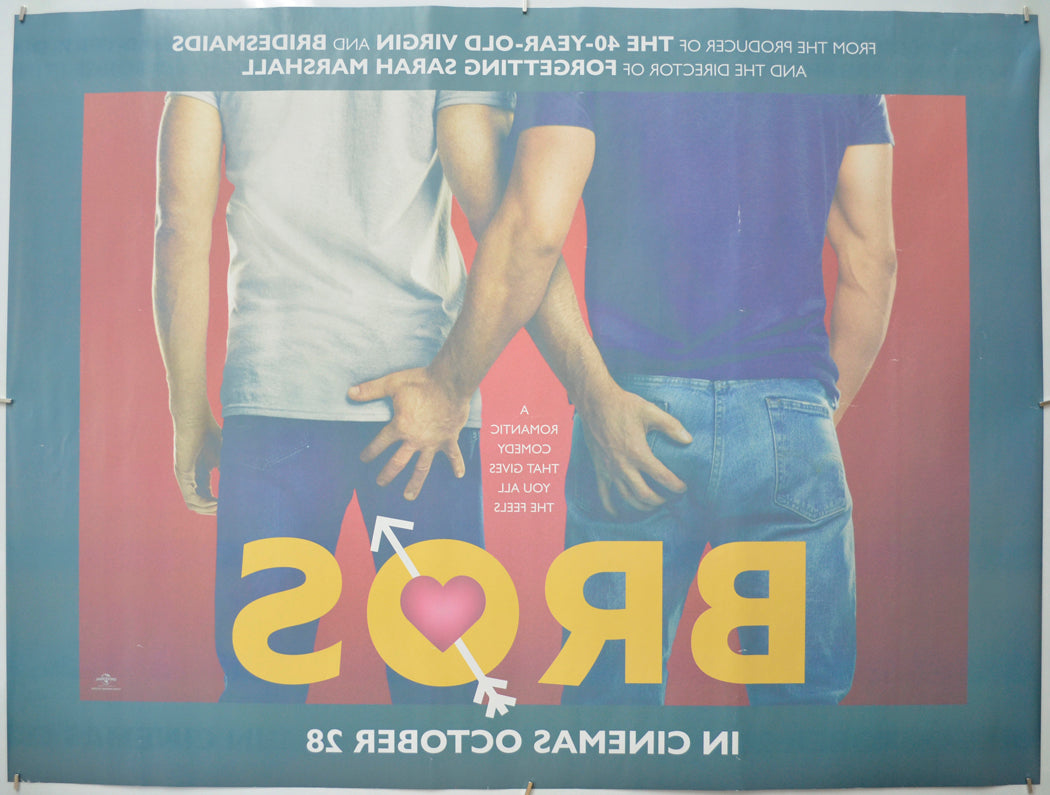 BROS (Back) Cinema Quad Movie Poster 