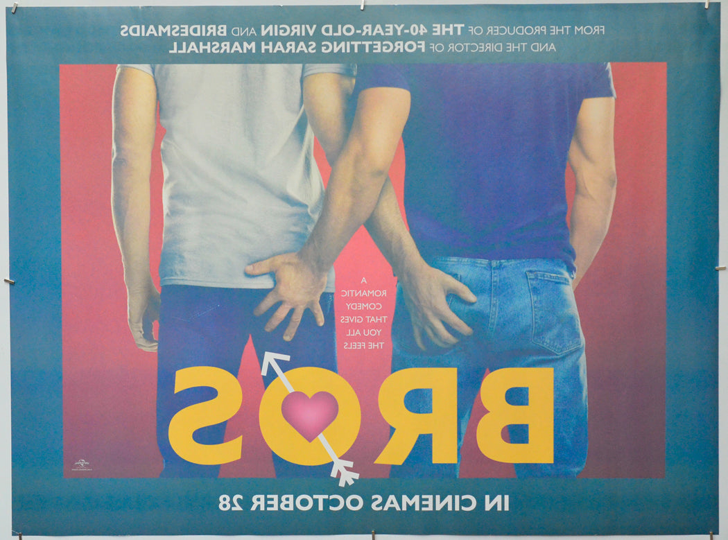 Bros (Back) Cinema Quad Movie Poster 