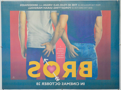 Bros (Back) Cinema Quad Movie Poster 