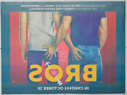 Bros (Back) Cinema Quad Movie Poster 