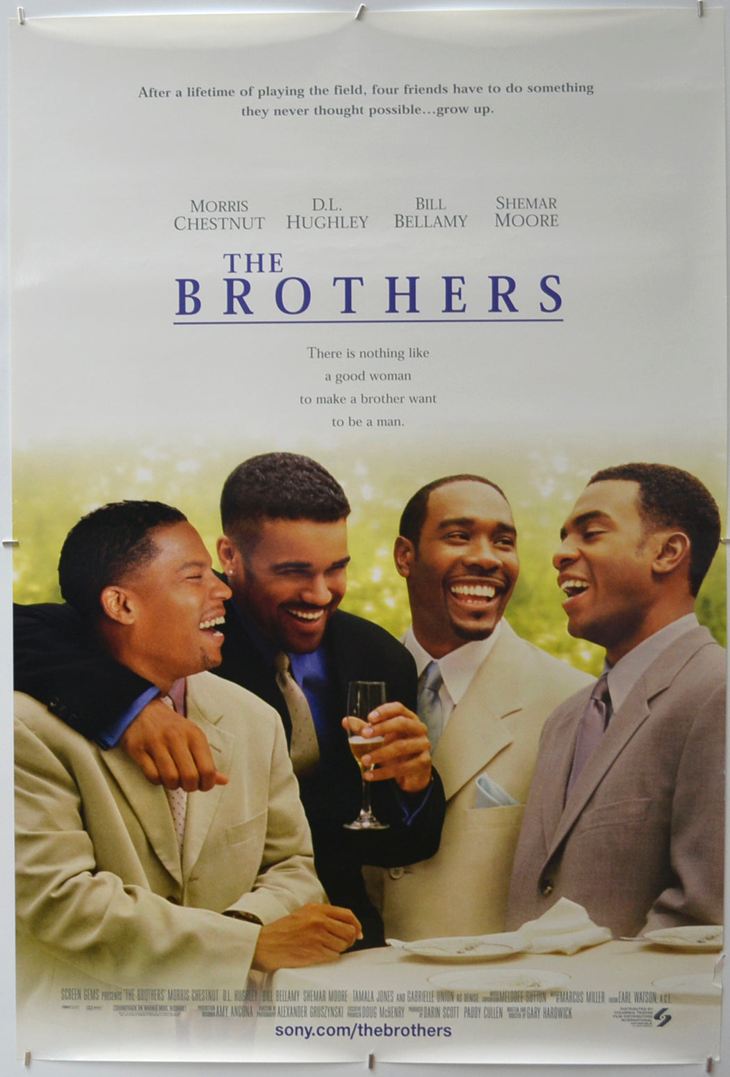 The Brothers   Original One Sheet Poster - Film Poster - Movie Poster