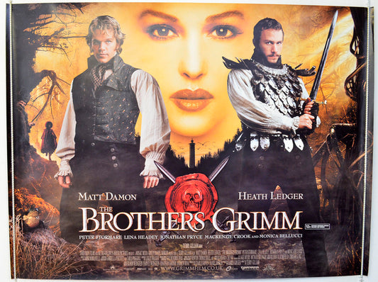 The Brothers Grimm  Original British Quad Poster - Film Poster - Movie Poster