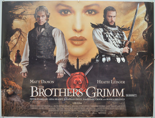 Brothers Grimm Original Quad Poster - Film Poster - Movie Poster