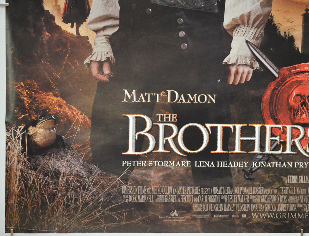 BROTHERS GRIMM (Bottom Left) Cinema Quad Movie Poster 