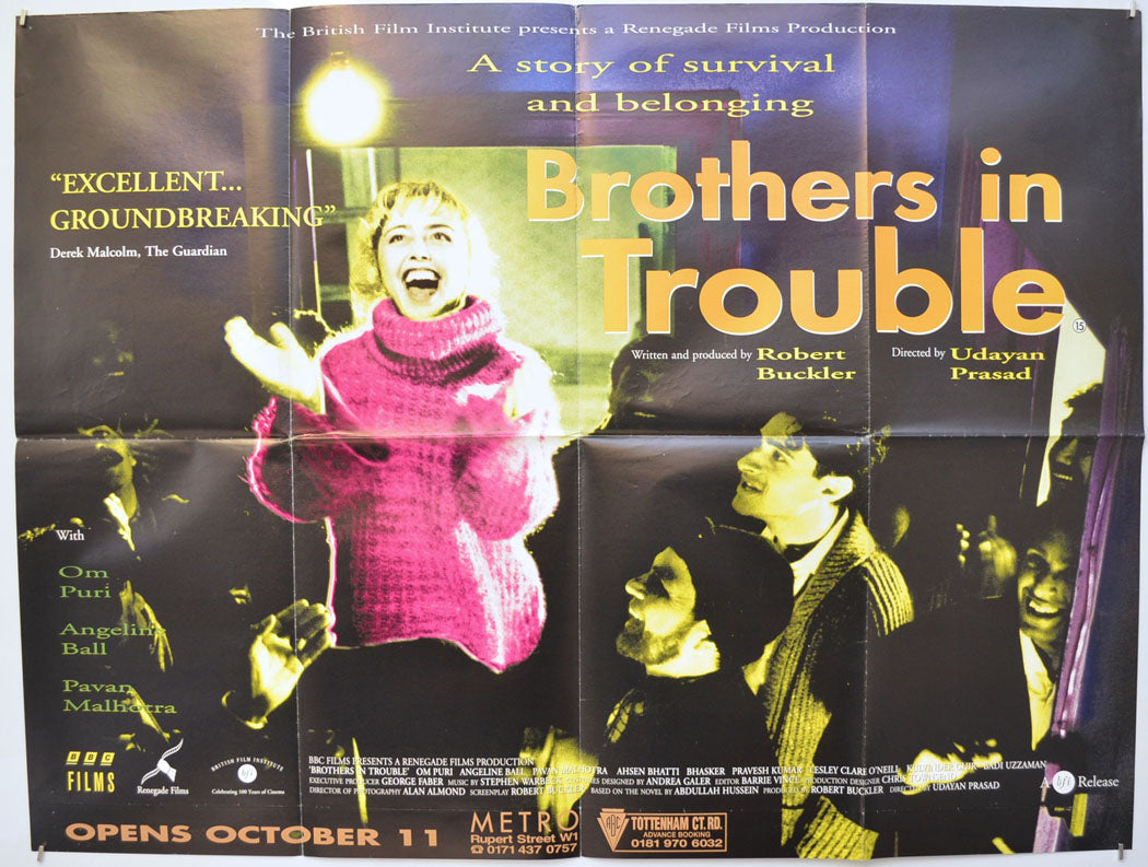 Brothers in Trouble  Original Quad Poster - Film Poster - Movie Poster