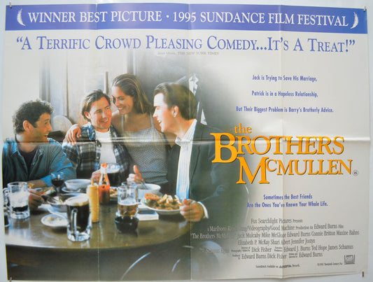 The Brothers McMullen Original Quad Poster - Film Poster - Movie Poster