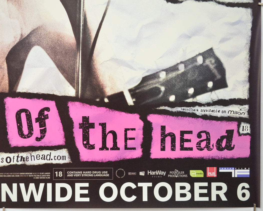 BROTHERS OF THE HEAD (Bottom Right) Cinema Quad Movie Poster 