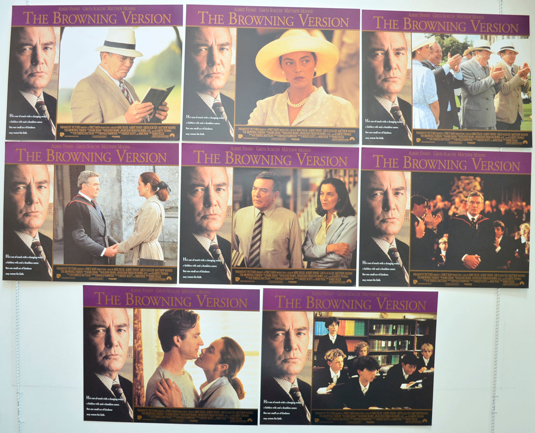 The Browning Version  Set of 8 Original Cinema Lobby Cards 