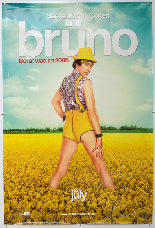 Bruno Original One Sheet Poster - Film Poster - Movie Poster