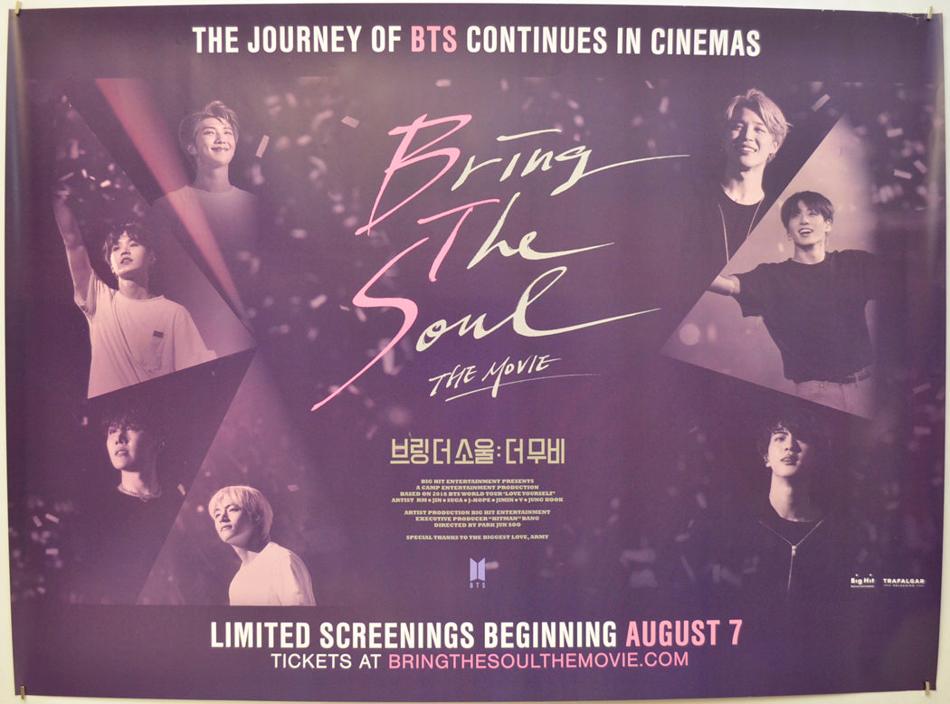 Bring The Soul: The Movie Original Quad Poster - Film Poster - Movie Poster