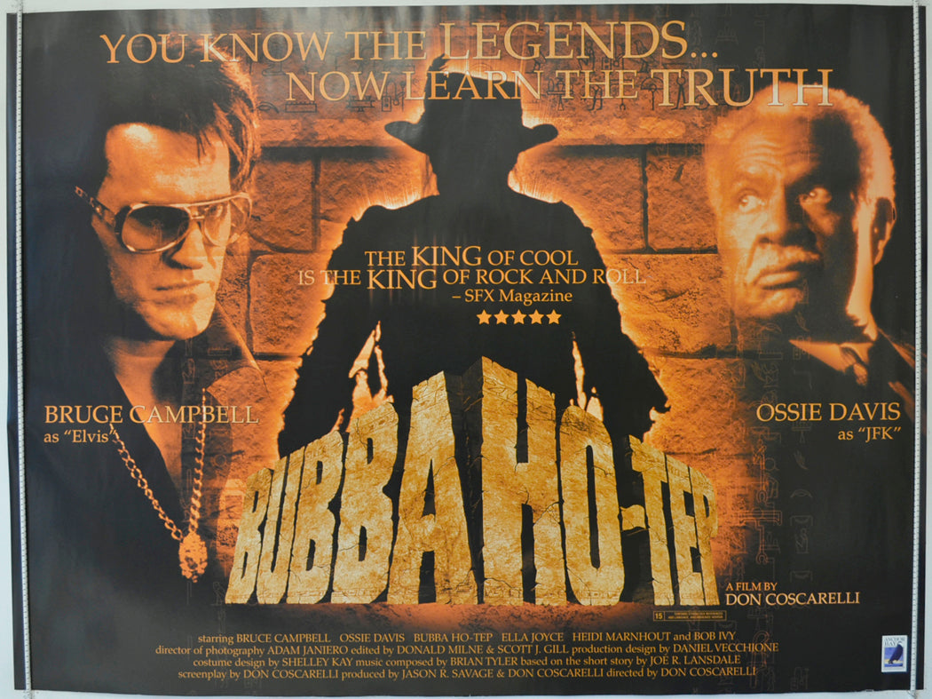 Bubba Ho-Tep  Original Quad Poster - Film Poster - Movie Poster