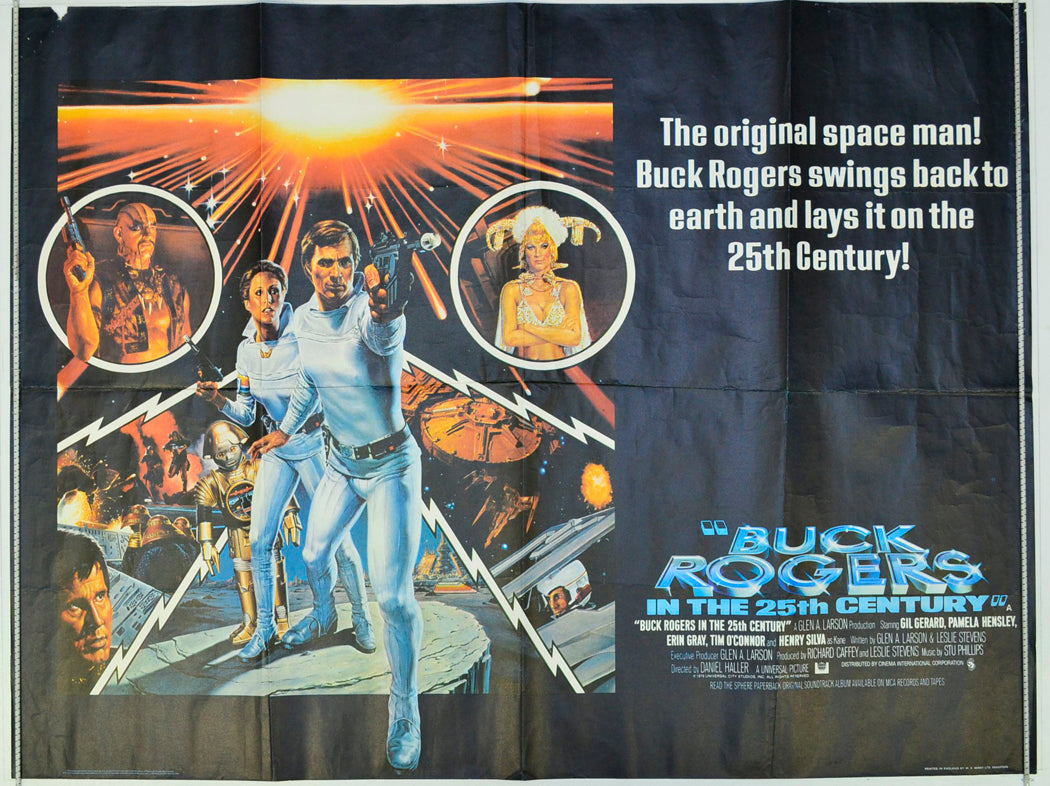 Buck Rogers In The 25th Century  Original British Quad Poster - Film Poster - Movie Poster